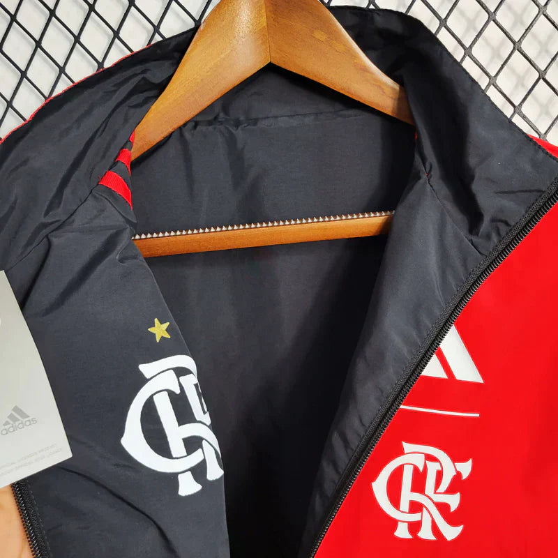 Jaqueta Corta-Vento Flamengo 2023/24 - Linha Especial Dupla Face - Casa Flamenguista